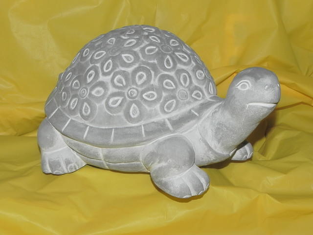 Cement turtle
