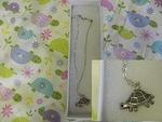 Silver tone turtle pendant - Won by Jane Guttman